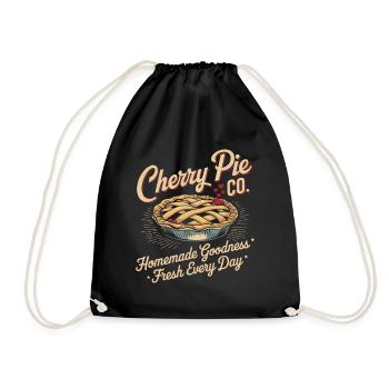 Boulangerie Vintage Publicité - Sac de sport léger - noir - Devant