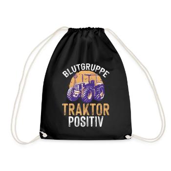 Agriculteur Agriculteur Agriculteur Tracteur Agricole - Sac de sport léger - noir - Devant