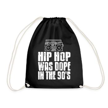 Rhythm Street Flow Was Legendary In The 90s - Drawstring Bag - black - Front
