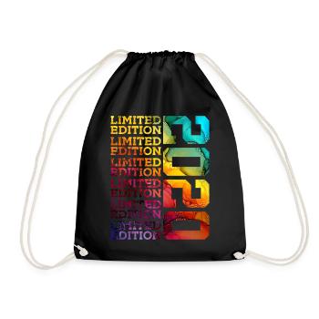 ÉDITION LIMITÉE 2020 6 ANS 6E ANNIVERSAIRE - Sac de sport léger - noir - Devant