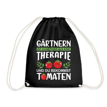 Jardinier Jardinage Jardinage Jardinage Jardinage - Sac de sport léger - noir - Devant