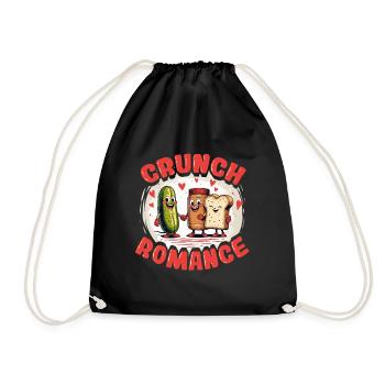 Gurke Erdnussbutter Toast Crunch Romance - Turnbeutel - Schwarz - Vorne