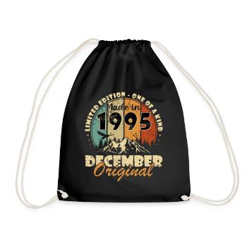 Décembre 1995 - Légende depuis décembre 1995 - Sac de sport léger - noir - Devant