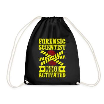 Majeure en sciences médico-légales Mode médico-légal activé - Sac de sport léger - noir - Devant