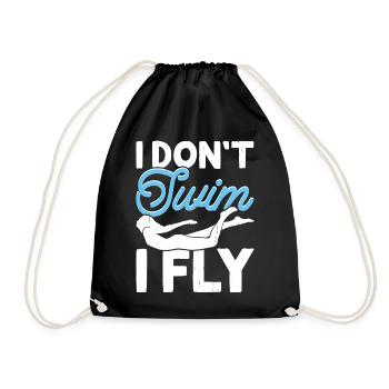Natation Sports nautiques Float Gifts - Sac de sport léger - noir - Devant