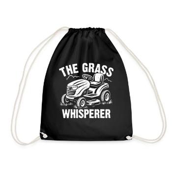 Le murmure de l’herbe - Sac de sport léger - noir - Devant