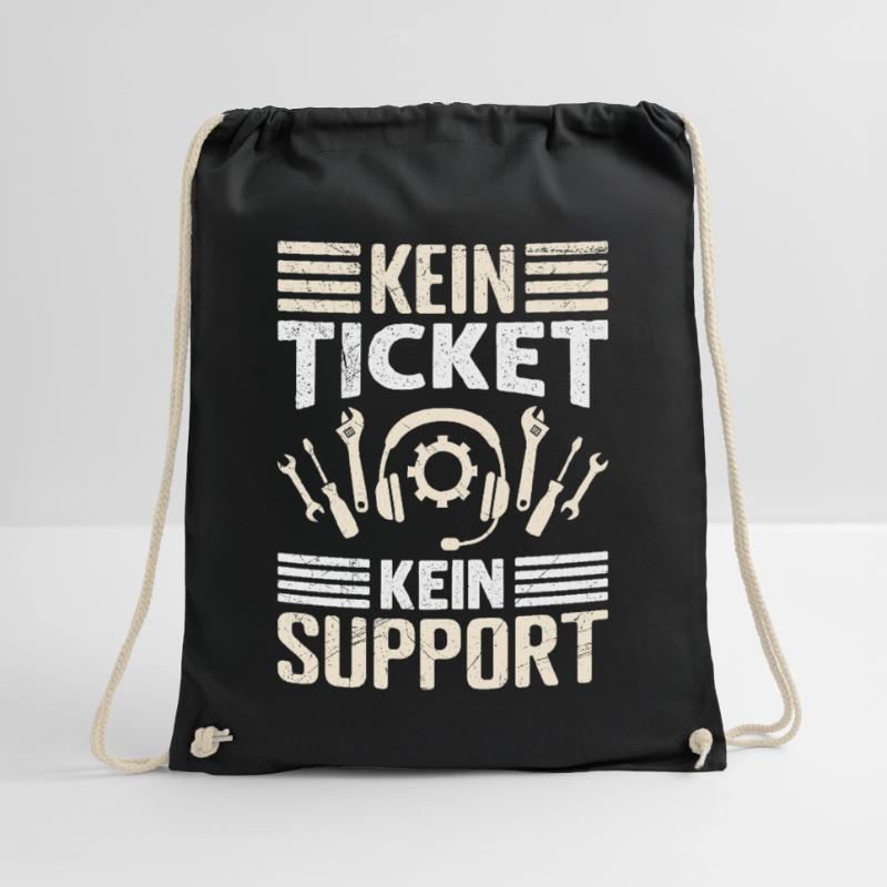 Nerd Computer PAS DE TICKET PAS DE SUPPORT DRÔLE Sac de sport léger