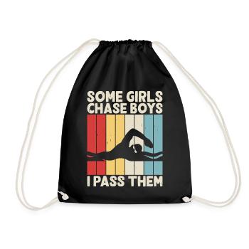 Natation Sports nautiques Float Gifts - Sac de sport léger - noir - Devant