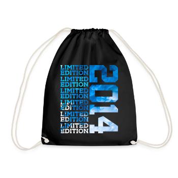 LIMITED EDITION 2014 12 JAHRE 12. GEBURTSTAG - Turnbeutel - Schwarz - Vorne
