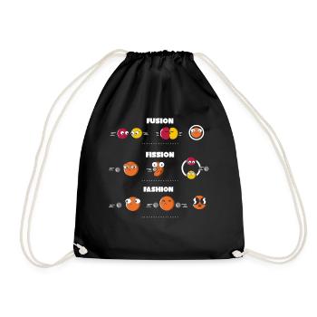 Je suis un flamant rose, j’ai le droit d’aimer le flamant rose - Sac de sport léger - noir - Devant