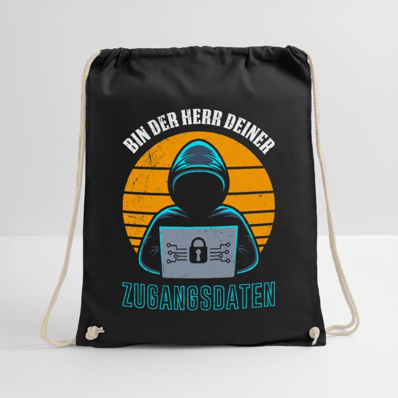 Science Coder BIN DER HERR DEINER ZUGANGSDATEN Turnbeutel