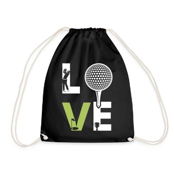 gulf - Drawstring Bag - black - Front