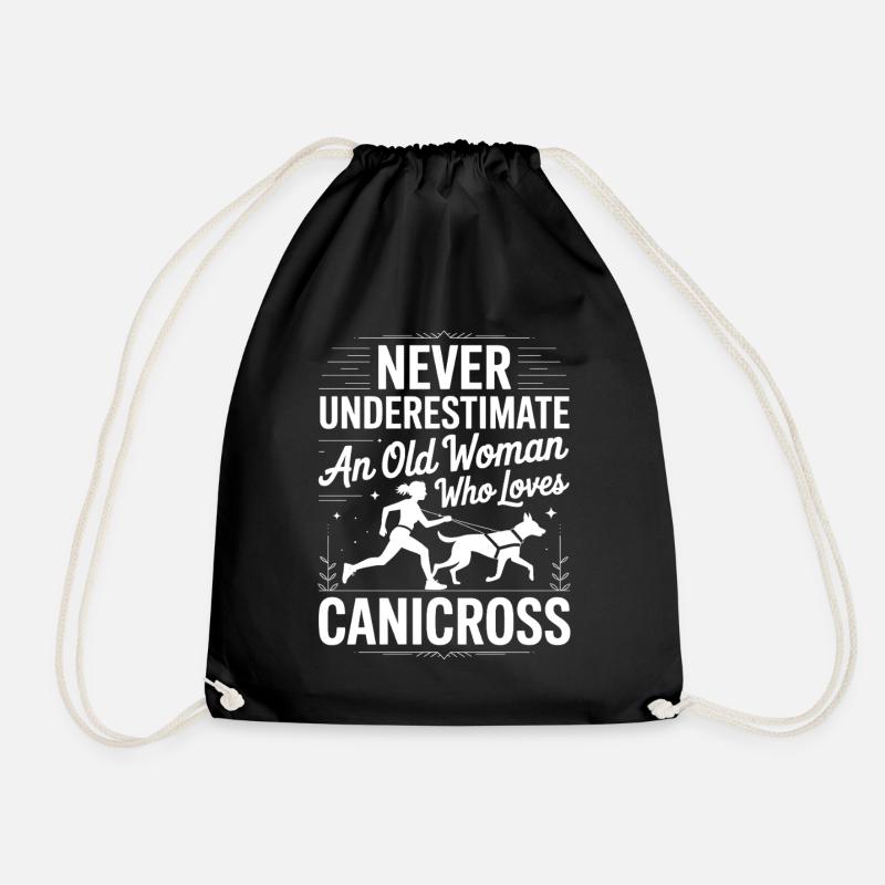 Canicross - Turnbeutel - Schwarz