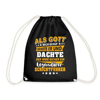 Dictons du chef d’équipe - Sac de sport léger - noir - Devant