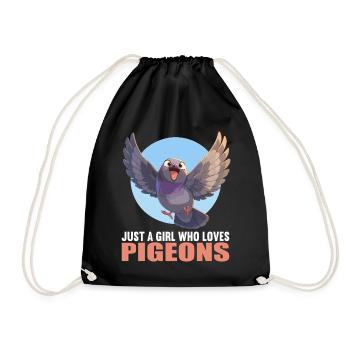Pigeons Pigeon - Sac de sport léger - noir - Devant
