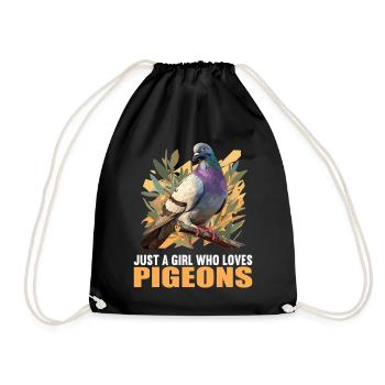 Pigeons Pigeon - Sac de sport léger - noir - Devant