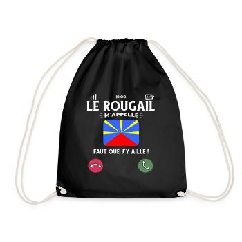 Le Rougail M’Appelle Humour La Reunion - Sac de sport léger - noir - Devant