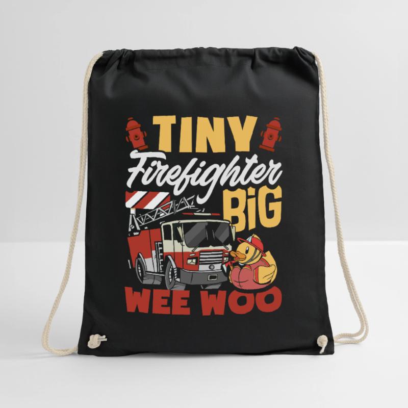 Wee Woo Squad Fire Tiny Feuerwehrmann Turnbeutel