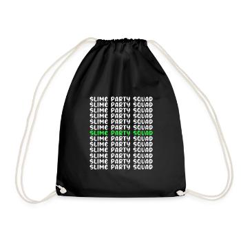 Slime Slime Slimy - Sac de sport léger - noir - Devant
