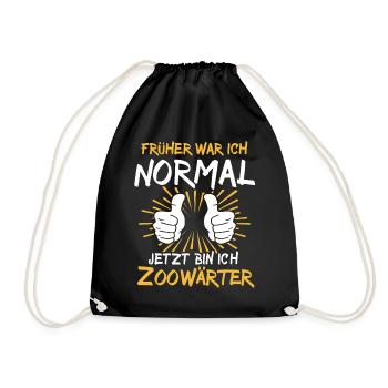 Zookeeper's Spell - Drawstring Bag - black - Front
