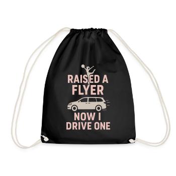 Cheer Mom Club Geschenk - Turnbeutel - Schwarz - Vorne