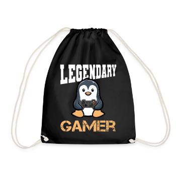 Manettes de jeu - Sac de sport léger - noir - Devant