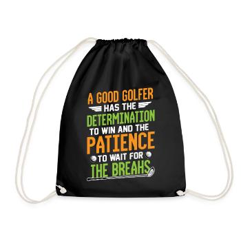 golfe - Sac de sport léger - noir - Devant