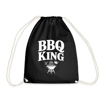 BBQ Kingsize-Bett - Turnbeutel - Schwarz - Vorne