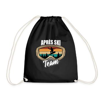 Snowboard | Après Ski Team, Sports d’hiver - Sac de sport léger - noir - Devant