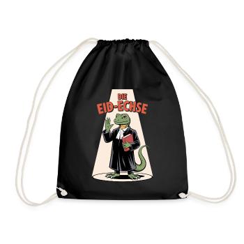 Le lézard de l’Aïd dans le dessin animé Judge Look - Sac de sport léger - noir - Devant