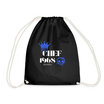 Édition Chef 1968 57 Déclaration d’anniversaire - Sac de sport léger - noir - Devant