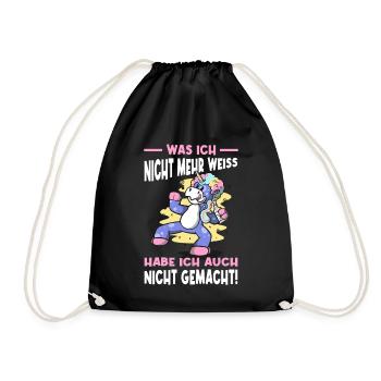 Dictons drôles, tenues amusantes, ironie, sarcasme - Sac de sport léger - noir - Devant