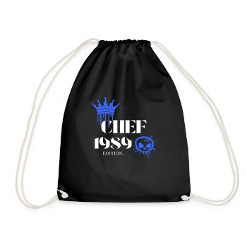 Édition Chef 1989 36 anniversaire Déclaration - Sac de sport léger - noir - Devant