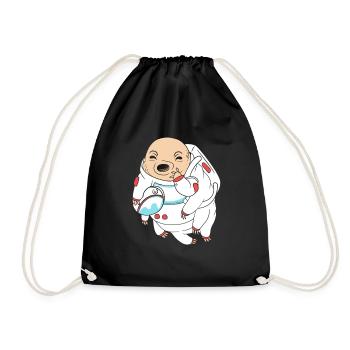 Bärtierchen Tardigrades Wasserbär Tardigrade - Turnbeutel - Schwarz - Vorne