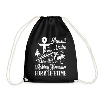 Croisière à Hawaï 2026 Voyage de vacances en famille assortie - Sac de sport léger - noir - Devant