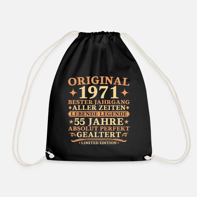 Don original du 55e anniversaire de 1971 - Sac de sport léger - noir