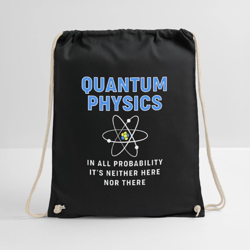 Quantum Physics Quantum Physics Drawstring Bag