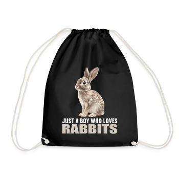 Lapin Lapin - Sac de sport léger - noir - Devant