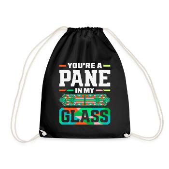 Art du vitrail Artiste du vitrail - Sac de sport léger - noir - Devant
