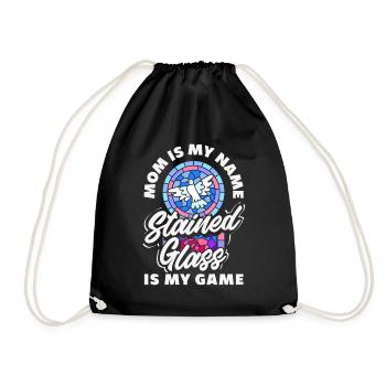 Art du vitrail Artiste du vitrail - Sac de sport léger - noir - Devant