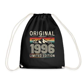 30e anniversaire Original janvier 1996 - Sac de sport léger - noir - Devant