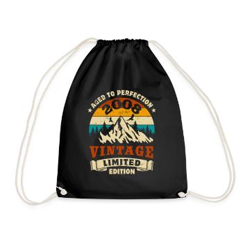 Édition limitée cadeau d’anniversaire 2006 - Sac de sport léger - noir - Devant