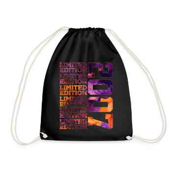 19E ANNIVERSAIRE ÉDITION LIMITÉE 2007 - Sac de sport léger - noir - Devant