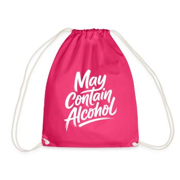 Peut contenir de l’alcool Alkohol Mallorca Saufen JGA - Sac de sport léger - fuchsia - Devant