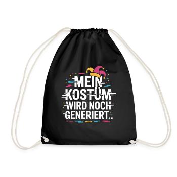 Costume is still being generated Cologne Carnival Carnival - Drawstring Bag - black - Front