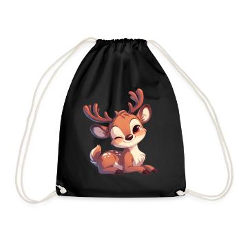 Renne Renne - Sac de sport léger - noir - Devant