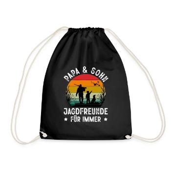 Hunter Gifts Hunting Hunting Hunter Exam Passed - Drawstring Bag - black - Front