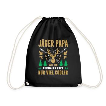 Hunter Gifts Hunting Hunting Hunter Exam Passed - Drawstring Bag - black - Front