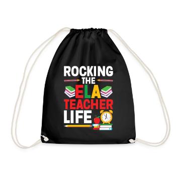  English Language Arts Teaching Team Specialist - Drawstring Bag - black - Front