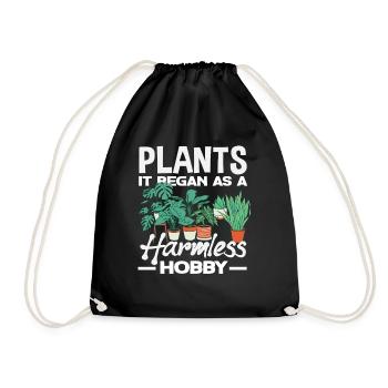 Plantes Ça a commencé comme un passe-temps inoffensif - Sac de sport léger - noir - Devant